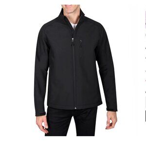 KIRKLAND | Signature Mixed Media Jacket Black - Size XL